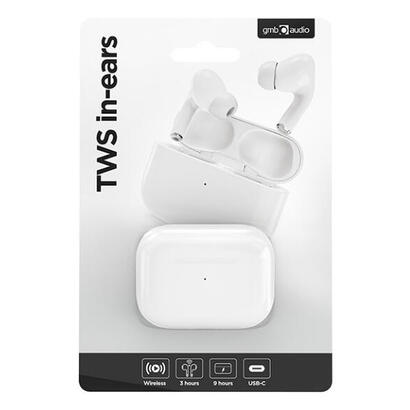 auriculares-gembird-gmb-audio-tws-03-w-true-wireless-stereo-tws-in-ear-usb-tipo-c-bluetooth-blanco