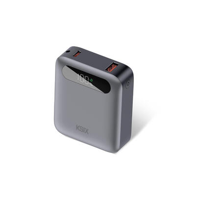 ksix-bpb10pd22g-gris-powerbank-10000-mah-carga-rapida-225-w