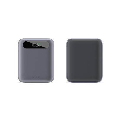 ksix-bpb10pd22g-gris-powerbank-10000-mah-carga-rapida-225-w