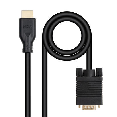 nanocable-10154602-vga-macho-hdmi-8k-macho-18m-negro
