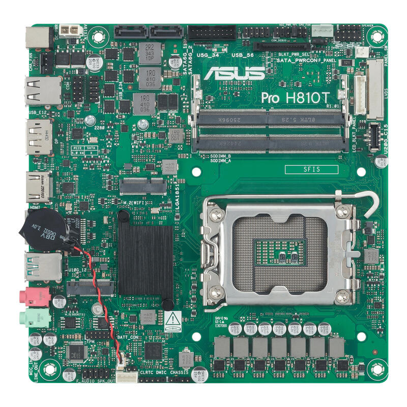 placa-base-asus-pro-h810t-csm-intel-h810-lga-1851-socket-v1-mini-itx-90mb1lgm-m0eayc