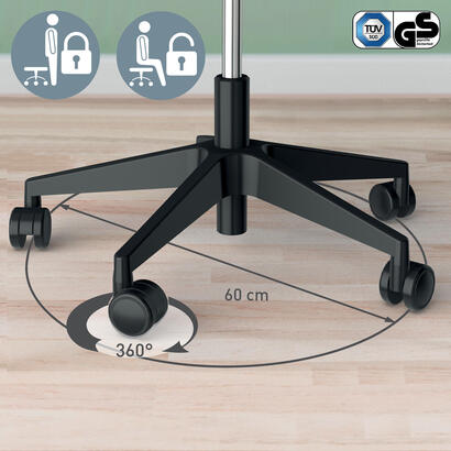 leitz-ergo-active-sitting-stool-w-wheelswobble-comfort-seat-negro leitz-ergo-active-sitting-stool-w-wheelswobble-comfort-seat-negro