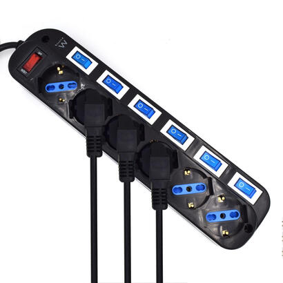 regleta-ewent-con-6-tomas-tipo-lf-schuko-de-1016a-interruptor-onoff-general-e-individual-proteccion-contra