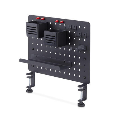 startechcom-1612b-desk-pegboard-juego-de-organizadores-para-escritorio-1-piezas