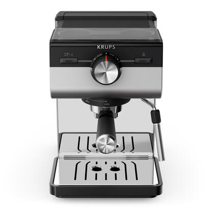 cafetera-expreso-krups-authentic-xp384e10-1450w-15-bares-plateada