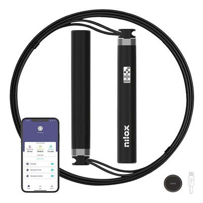 nilox-nxsmartrope-cuerda-para-saltar-negro-bluetooth