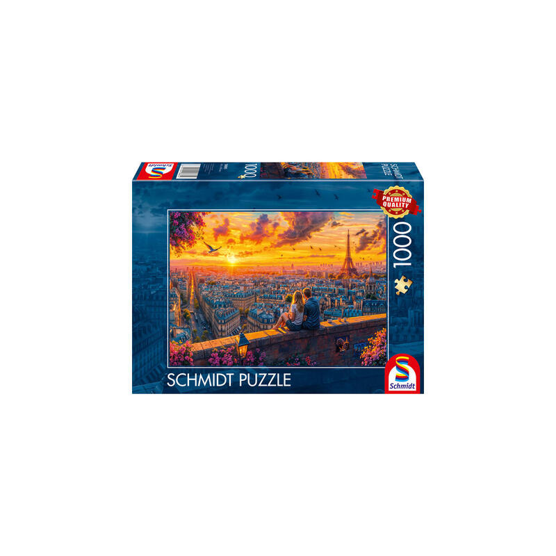 schmidt-spiele-paris-rooftop-whisper-puzzle-1000-piezas-58885