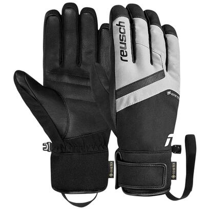 guantes-reusch-booster-gore-tex-talla-85-negros-y-blancos