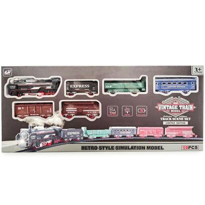 pociag-vintage-z-torem-19-elementow