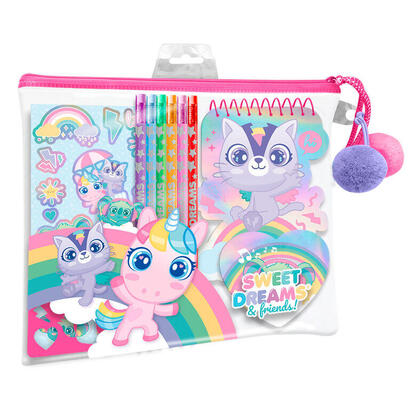 set-papeleria-en-estuche-sweet-dreams