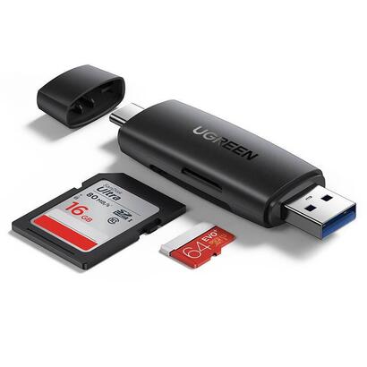 adapter-usb-usb-c-ugreen-cm304-czytnik-kart-sd-microsd-czarny