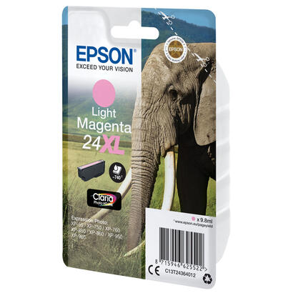 epson-24xl-98-ml-xl-magenta-claro-original-blister-con-alarma-de-rf-cartucho-de-tinta-para-expression-photo-xp-55-750-760-850-86