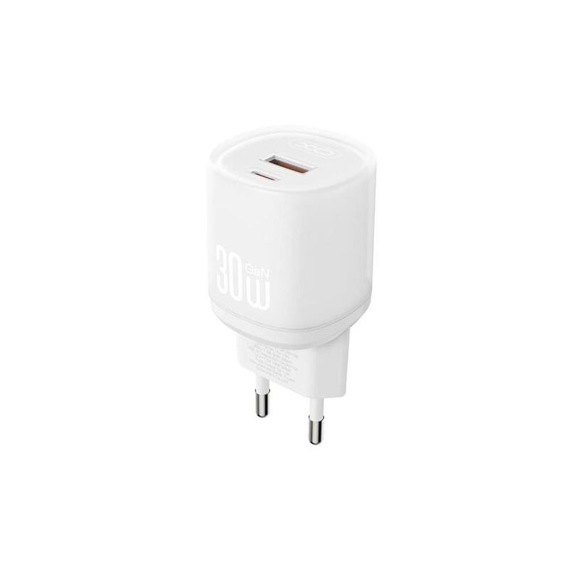 xo-l151-cargador-de-corriente-30w-usb-a-y-usb-c-gan-blanco