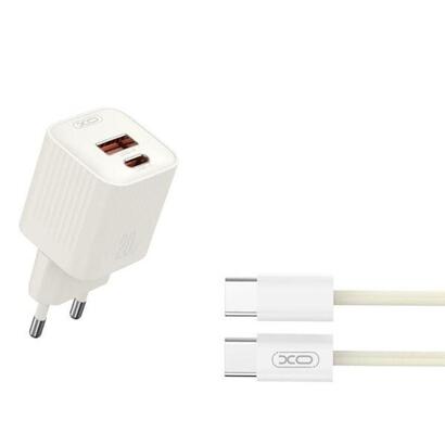 xo-l147-cargador-de-corriente-20w-usb-a-y-usb-c-carga-rapida-incluye-cable-usb-c-blanco