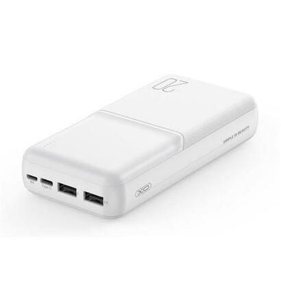 xo-pr252-powerbank-20000mah-usb-a-usb-c-y-lightning-blanco
