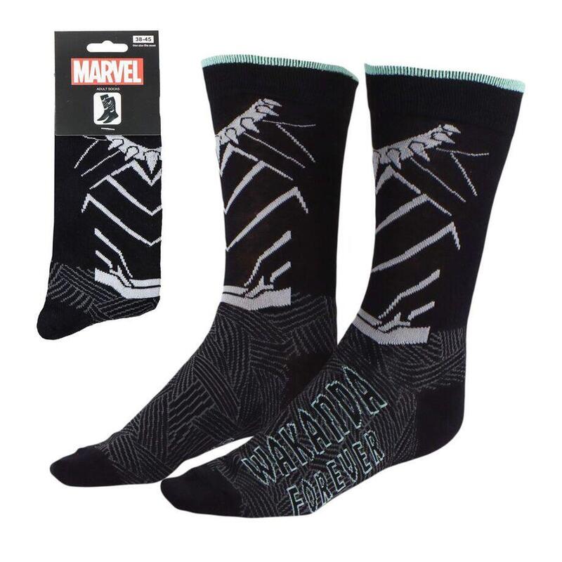pack-de-6-unidades-calcetines-wakanda-black-panther-marvel