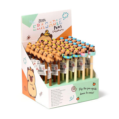 pack-de-36-unidades-boligrafo-borrable-topper-capibara-surtido