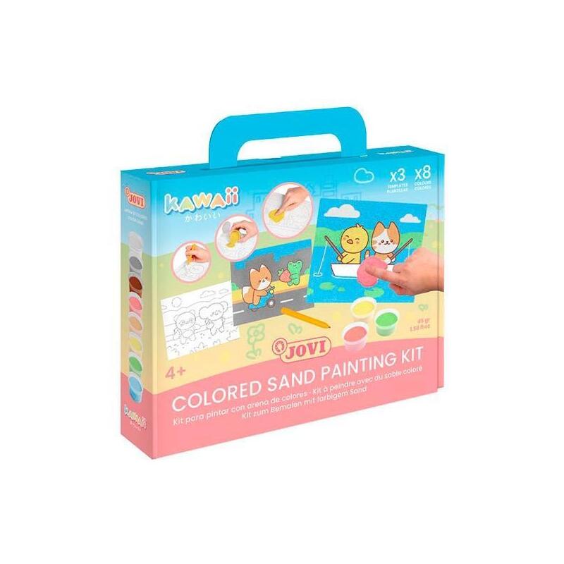 jovi-kit-kawaii-pinta-con-arena-de-colores-con-8-botes-45gr-surtidos-3-laminas-punzon