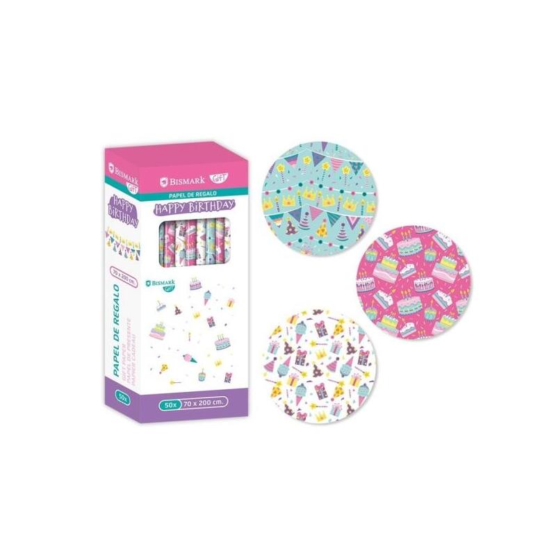 pack-de-50-unidades-bismark-happy-birthday-rollo-de-papel-regalo-medidas-70cmx200cm-3-disenos-diferentes