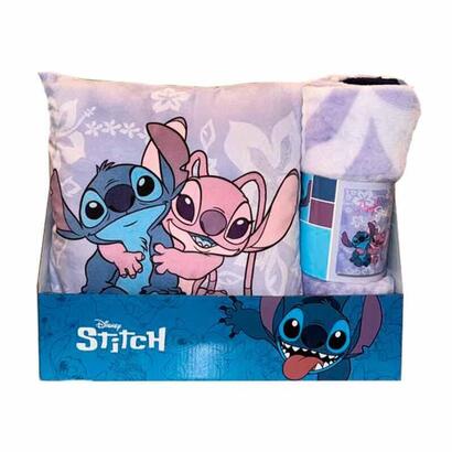 set-manta-polar-cojin-angel-38-stitch-disney