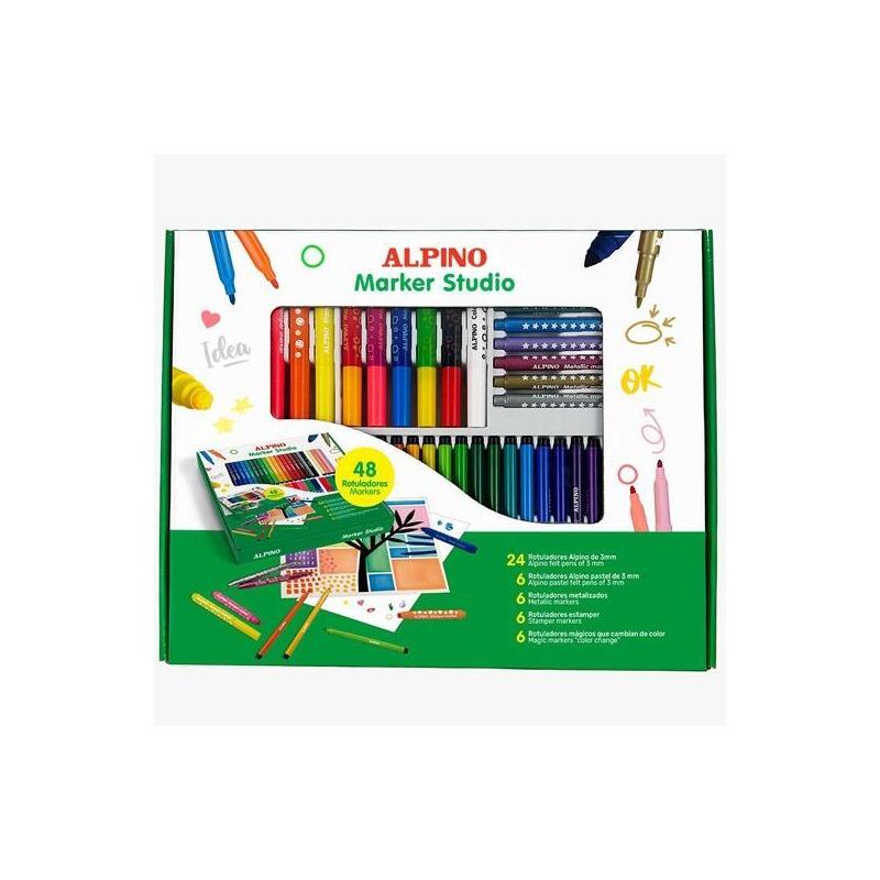 alpino-rotuladores-marker-studio-colores-surtidos-set-48-ud