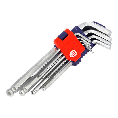 pack-de-2-unidades-llaves-allen-cr-v-con-punta-esferica-juego-9-piezas-metrico