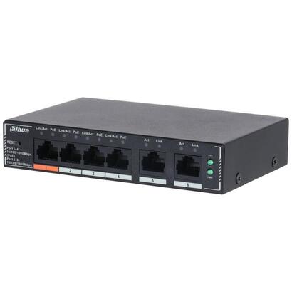 switch-dahua-dh-sg4006p-switch-layer-l2-6xrj-45-ports-rj-45-ports-type-gigabit-ethernet-101001000-4xpower-over-ethernet-poe-port