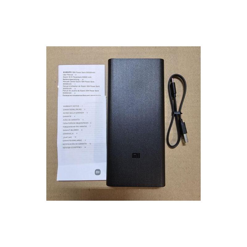 reacondicionado-outlet-grade-a-xiaomi-power-bank-30000-mah-18w-black-eu-bhr9126gl