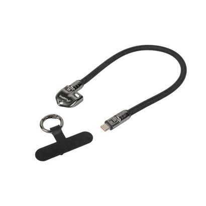 lanberg-usb-c-m-m-lanyard-keychain-cable-03m-240w-black