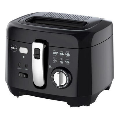 freidora-eldom-freet-25-l-400-g-de-patatas-fritas-regulador-de-temperatura-deposito-de-aceite-extraible-negro