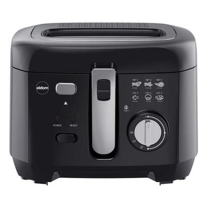 freidora-eldom-freet-25-l-400-g-de-patatas-fritas-regulador-de-temperatura-deposito-de-aceite-extraible-negro