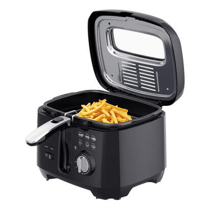 freidora-eldom-freet-25-l-400-g-de-patatas-fritas-regulador-de-temperatura-deposito-de-aceite-extraible-negro