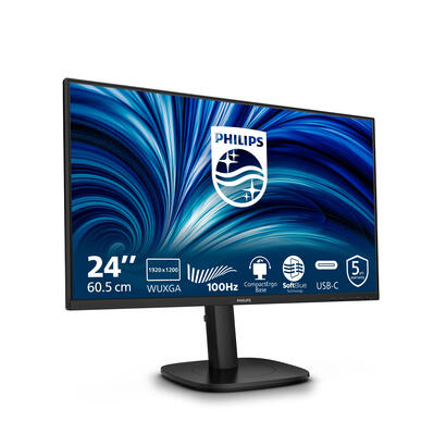 monitor-philips-3000-series-24b2n3200d00-241-1920-x-1200-pixeles-wuxga-lcd-negro