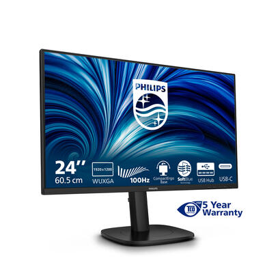 monitor-philips-3000-series-24b2n3200d00-241-1920-x-1200-pixeles-wuxga-lcd-negro