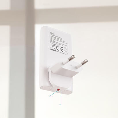 cargador-pared-gan-usb-cpdusb-aqc-65w-blanco