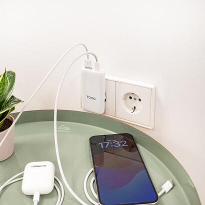 cargador-pared-gan-usb-cpdusb-aqc-65w-blanco