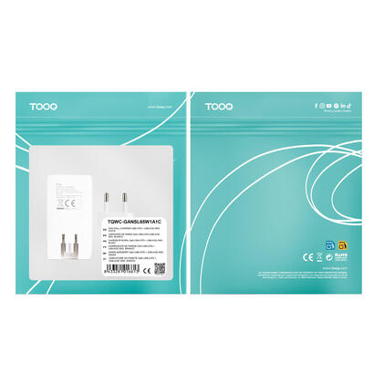 cargador-pared-gan-usb-cpdusb-aqc-65w-blanco