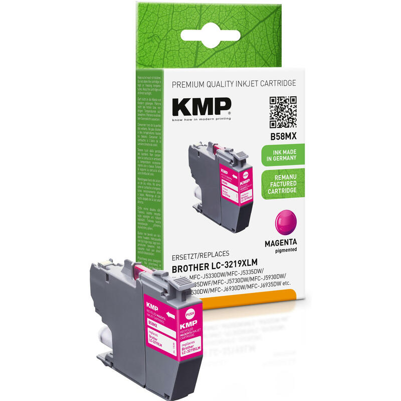 tinta-kmp-brother-lc3219xlm-magenta-1500-s-b58mx-refilled
