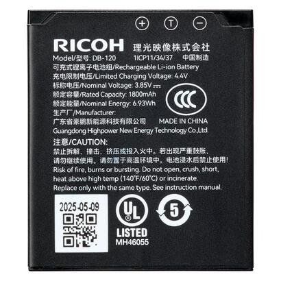 ricoh-db-120-ion-de-litio-1800-mah