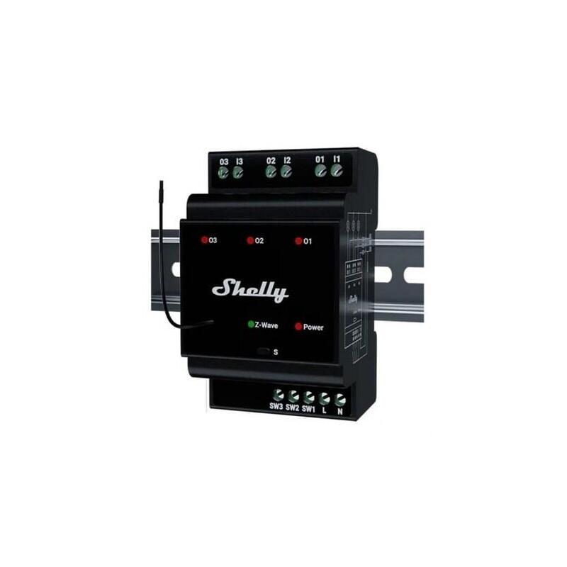 shelly-qubino-wave-pro-3-rele-de-3-canales-para-carril-din-z-wave