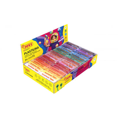 jovi-pastillas-plastilina-50gr-colores-surtidos-caja-expositora-30u