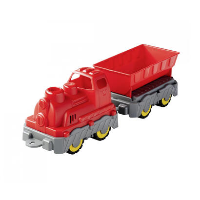 big-power-worker-mini-tren-45-cm-locomotora-de-juguete-con-carro-basculante-rojo-y-gris