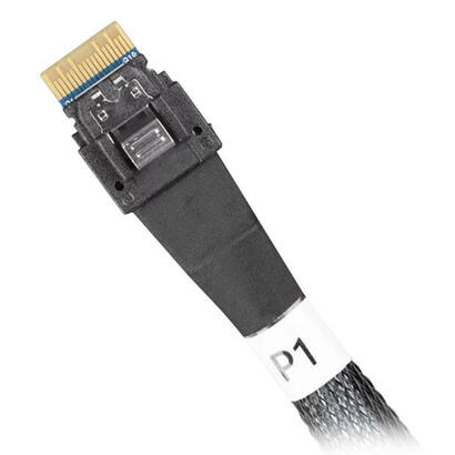 cable-icy-box-slimsas-x8-sff-8654-2x-slimsas-x4-sff-8654-negro-50cm-mb306l-b