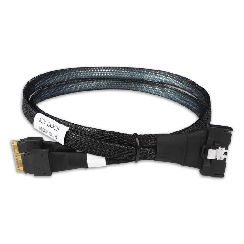 cable-icy-box-mcio-x8-sff-ta-1016-2x-slimsas-x4-sff-8654-negro-50cm-mb310l-b