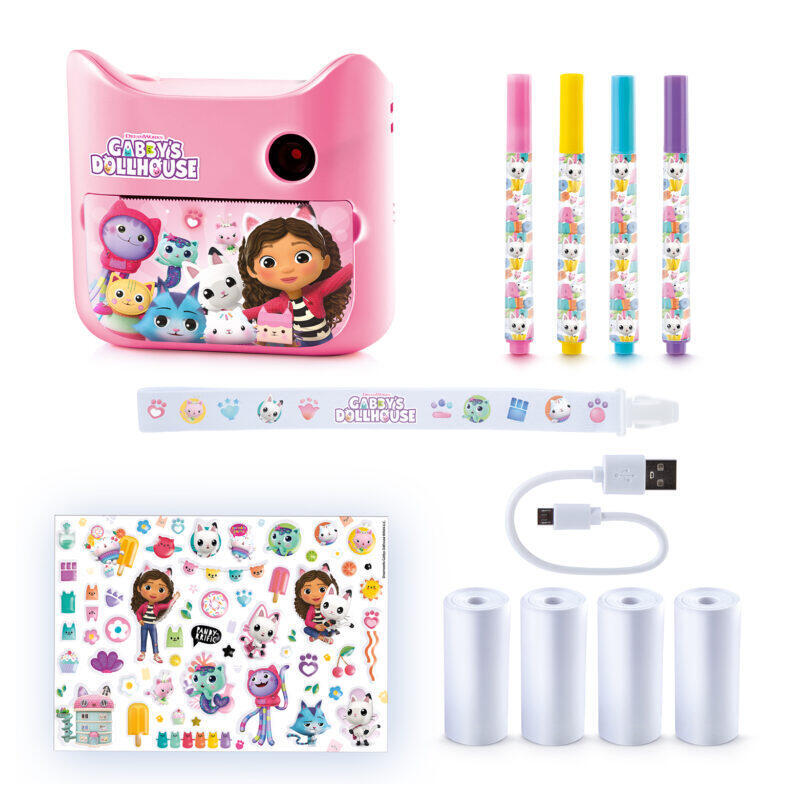 camara-canal-toys-photo-creator-gab005-instantanea-impresion-rosa