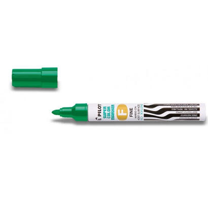 pilot-marcador-permanente-sca-f-recargable-verde