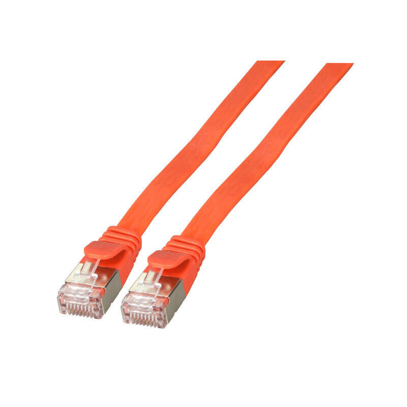 efb-rj45-flachcable-de-red-u-ftp-cat6a-pvc-2m-rot