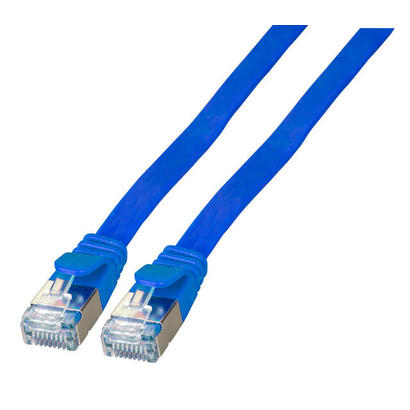 cable-efb-rj45-flach-de-red-u-ftp-cat6a-pvc-5m-azul