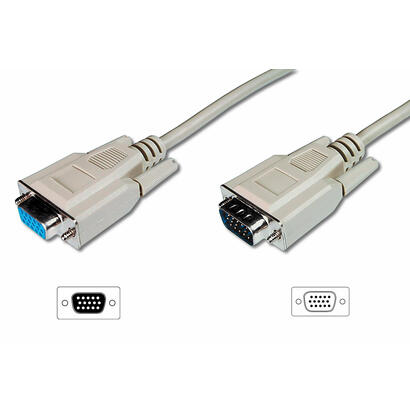 digitus-ak-310200-050-e-cable-vga-5-m-vga-d-sub-beige