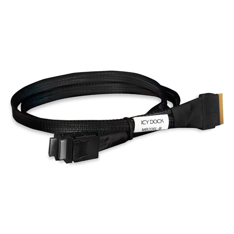 cable-icy-box-slimsas-x8-sff-8654-2x-oculink-x4-sff-8611-negro-50cm-mb206l-b